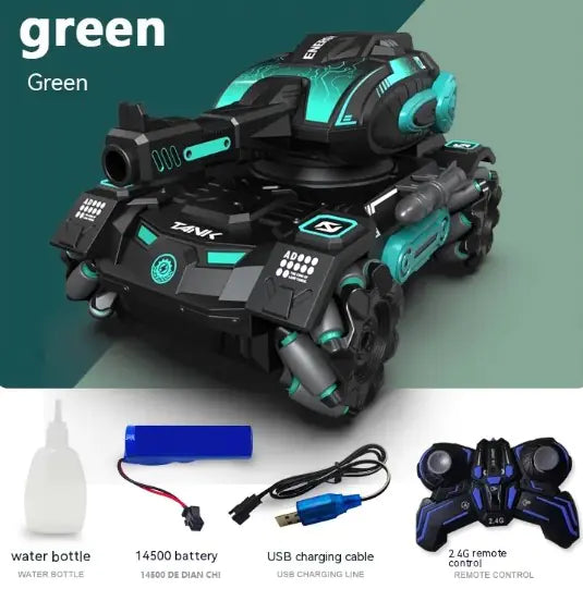 Remote-controlled Water Bomb Launching Automobile