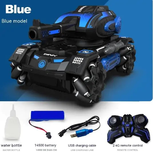 Remote-controlled Water Bomb Launching Automobile