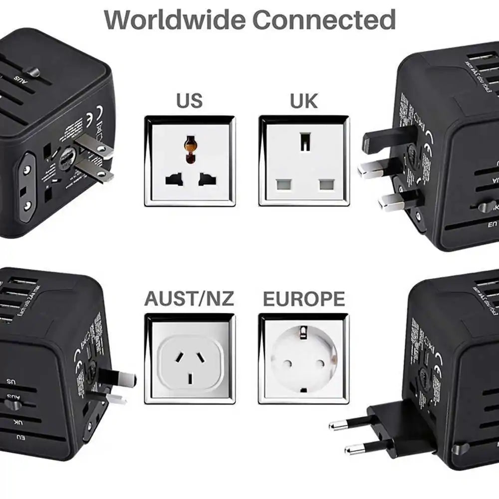 Universal Power Adapter for Travel