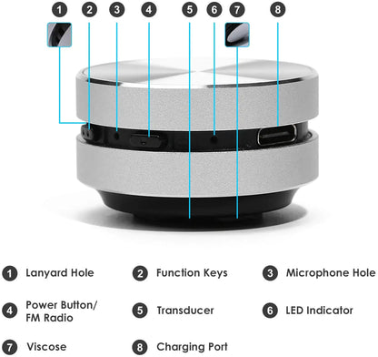 Mini Bluetooth Bone Conduction Speaker