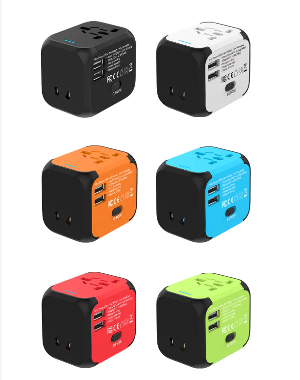 Global Travel Adapter Hub