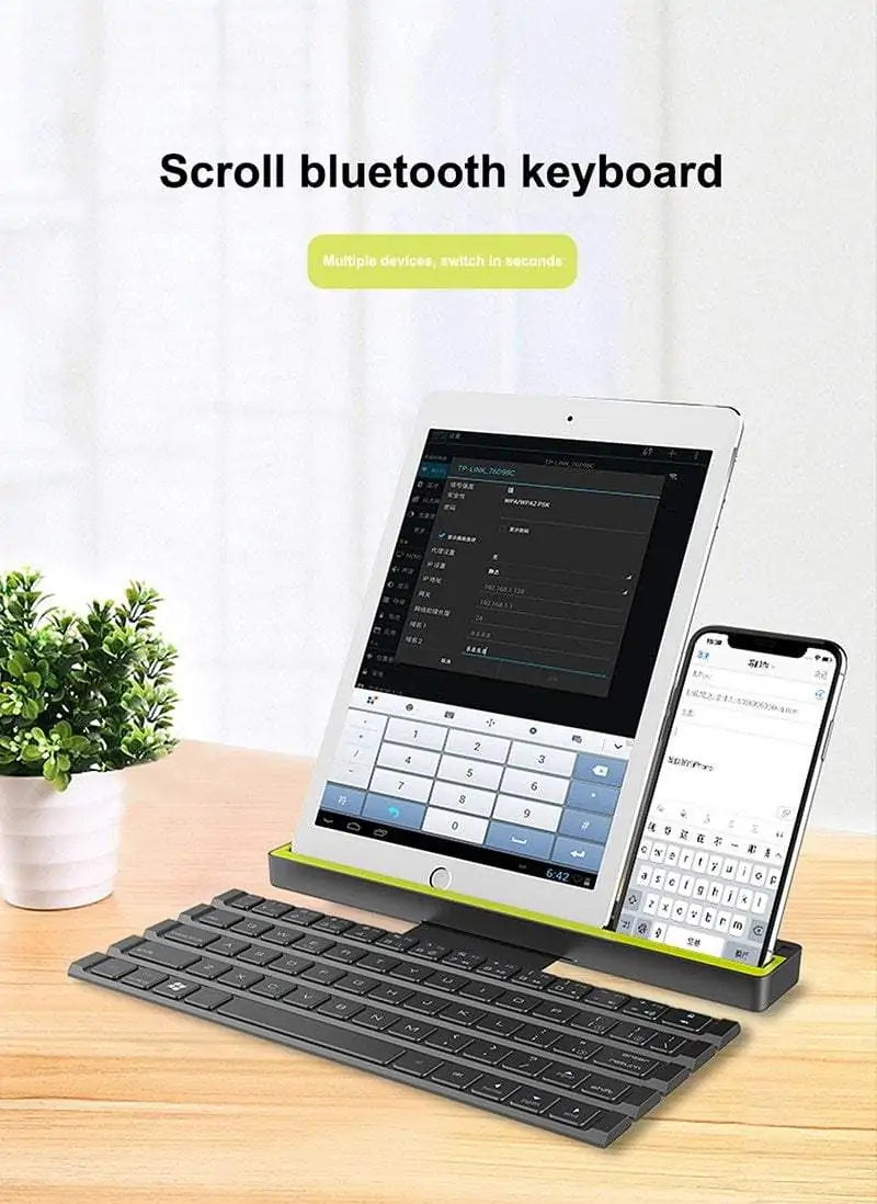 Flexible Folding Bluetooth Portable Pocket Keyboard