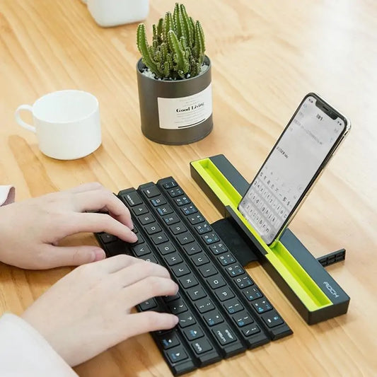 Flexible Folding Bluetooth Portable Pocket Keyboard
