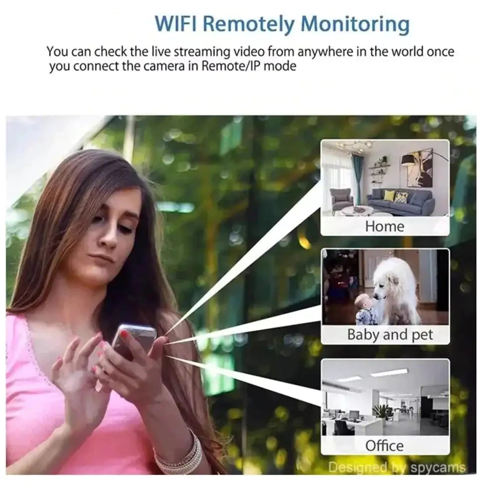 Mini Wi-Fi Camera with Night Vision Feature