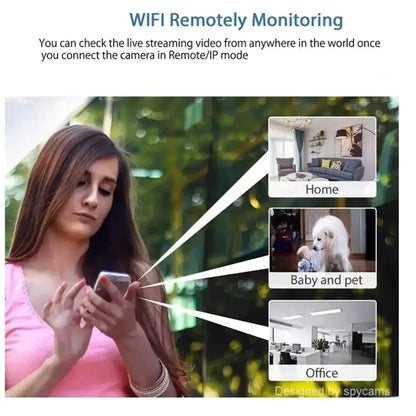 Mini Wi-Fi Camera with Night Vision Feature