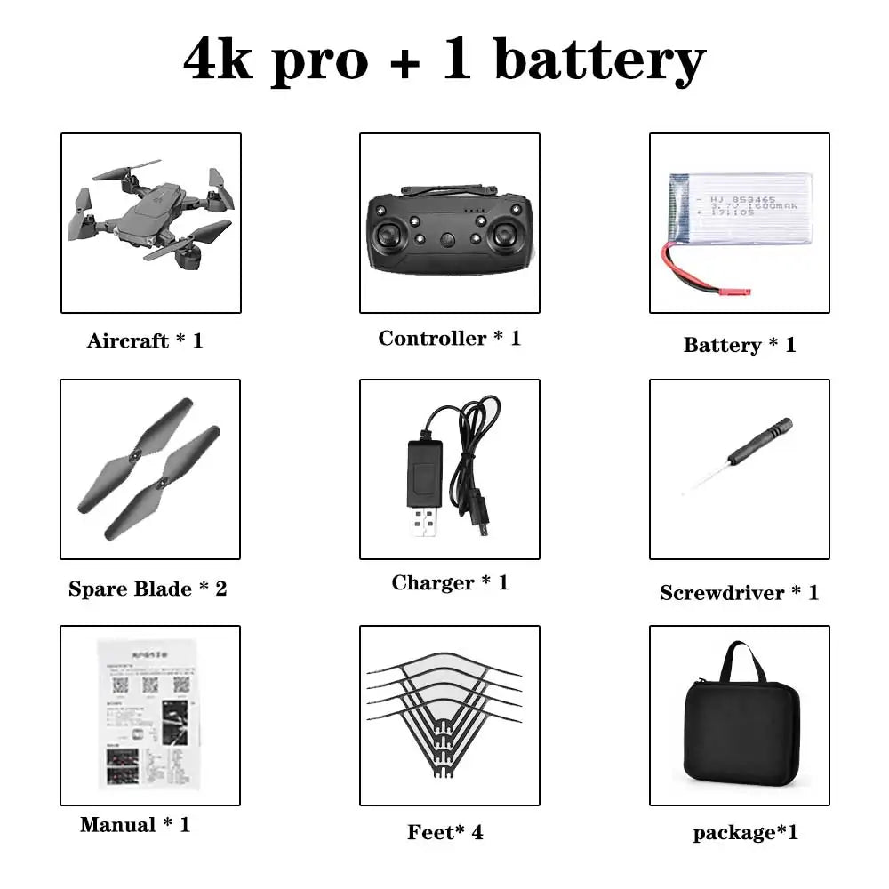 SkyView Dual Camera Quadcopter Drone