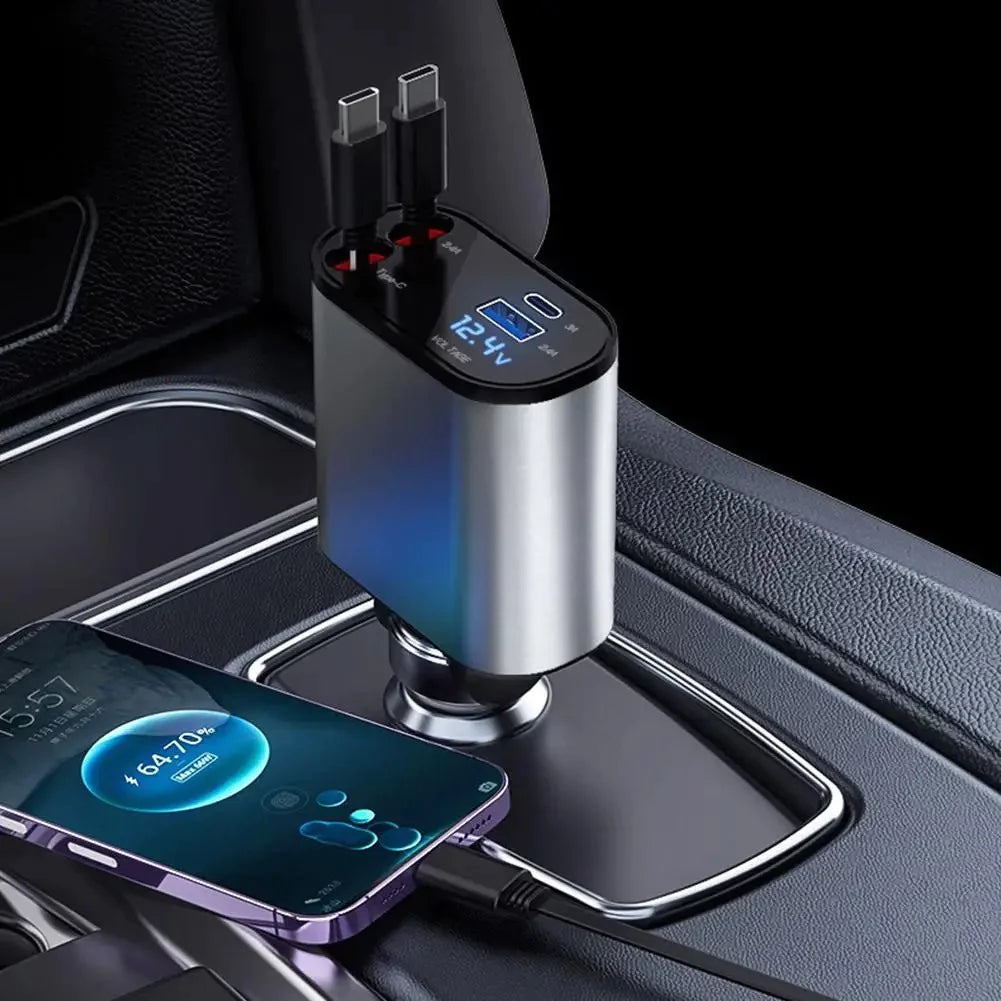 MultiPort Fast Phone Charger for Car