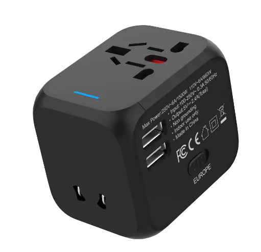 Global Travel Adapter Hub