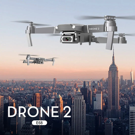 Compact Sky Explorer Quadcopter Drone
