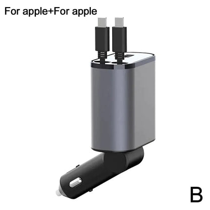 MultiPort Fast Phone Charger for Car