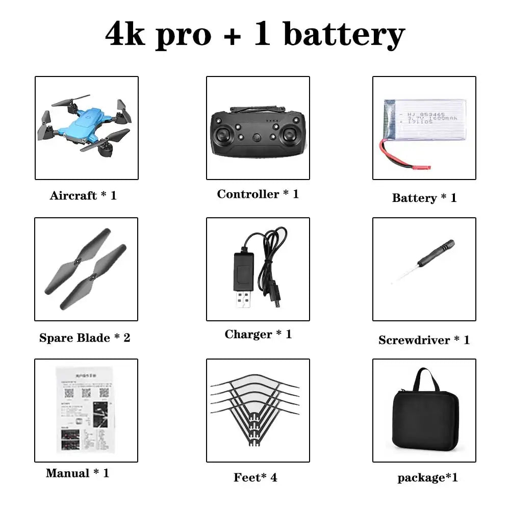 SkyView Dual Camera Quadcopter Drone