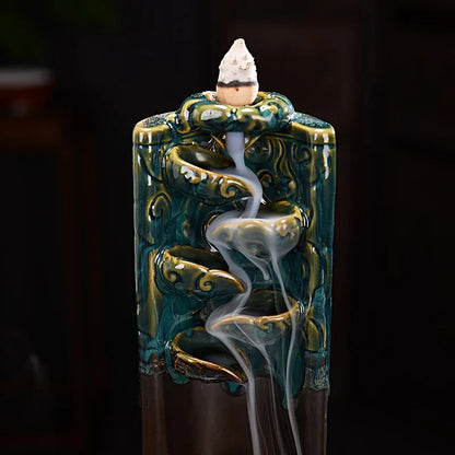 Monkey King Smoke Waterfall Incense Burner