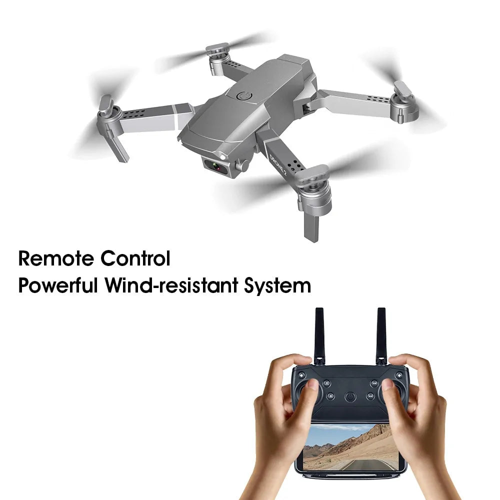 Compact Sky Explorer Quadcopter Drone