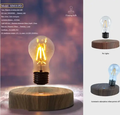 Levitating Light Bulb Lamp