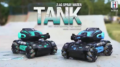 Remote-controlled Water Bomb Launching Automobile