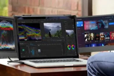 Portable Laptop Display Screen Extender