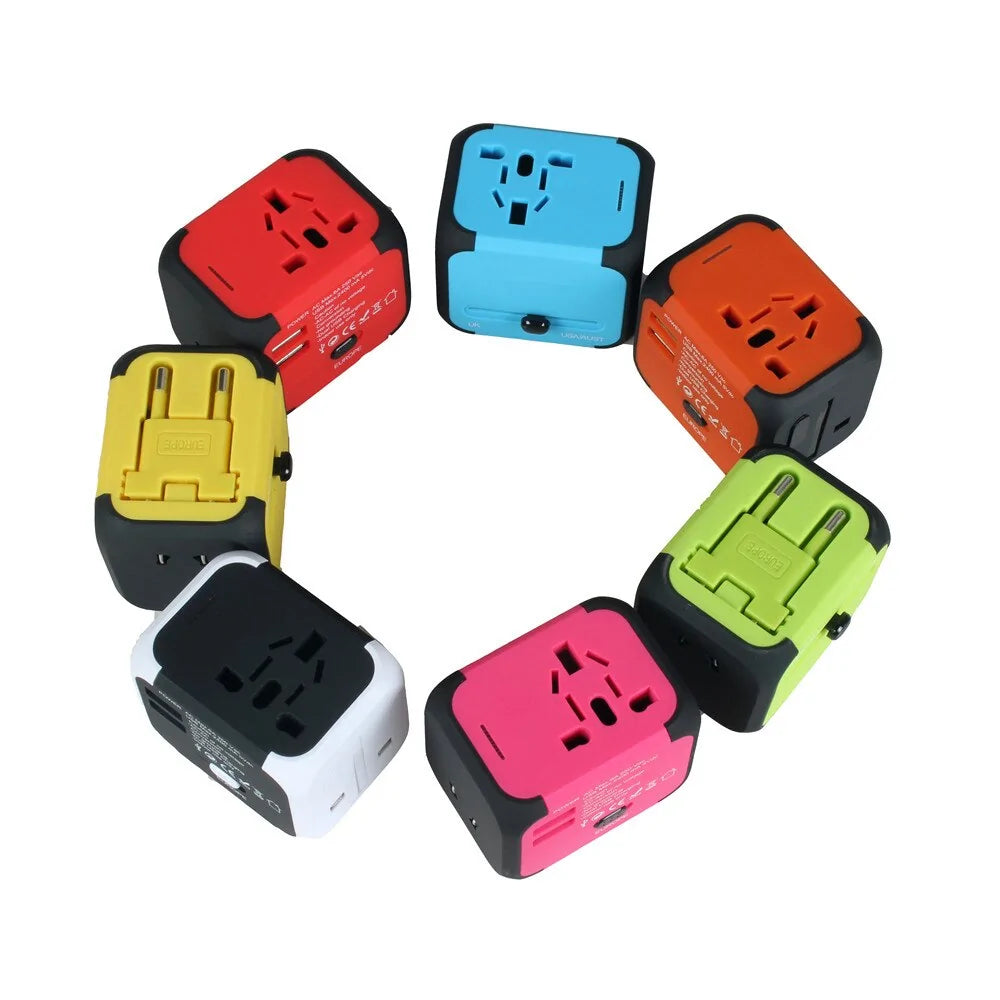 Global Travel Adapter Hub