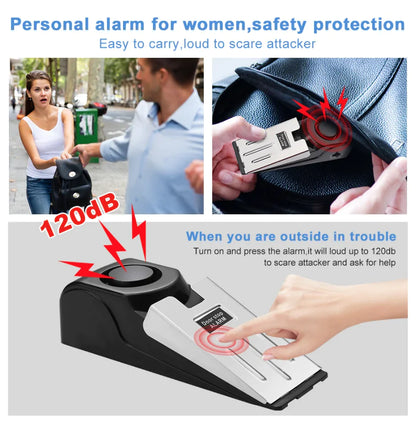 Portable Doorstop Alarm for Added Security
